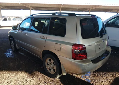 2005 Toyota Highlander from USA, damaged, VIN JTEDD21A450130407